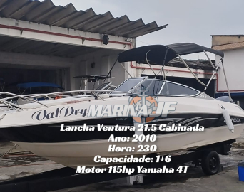 Lancha Ventura 21,5 cabinada